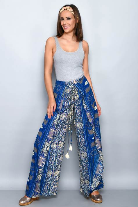 Colorful Women's Summer Wide Leg Pants