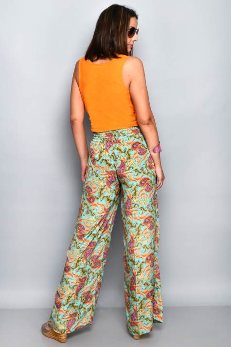 Green Summer Pants Esmeralda