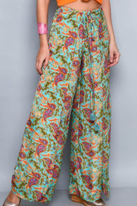 Green Summer Pants Esmeralda