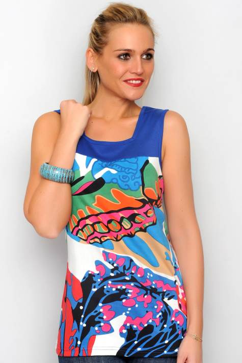 Summer Print Women's Tank Top