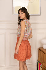 Load image into Gallery viewer, Orange Summer Skirt
