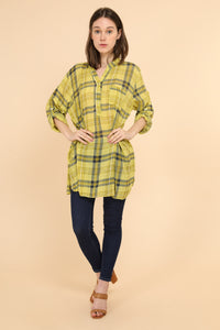 Women's Long Shirt Tunic Top