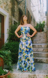 Viscose Long Summer Dress Iris