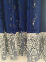 Load image into Gallery viewer, Parisian Blue Long Lace Dress
