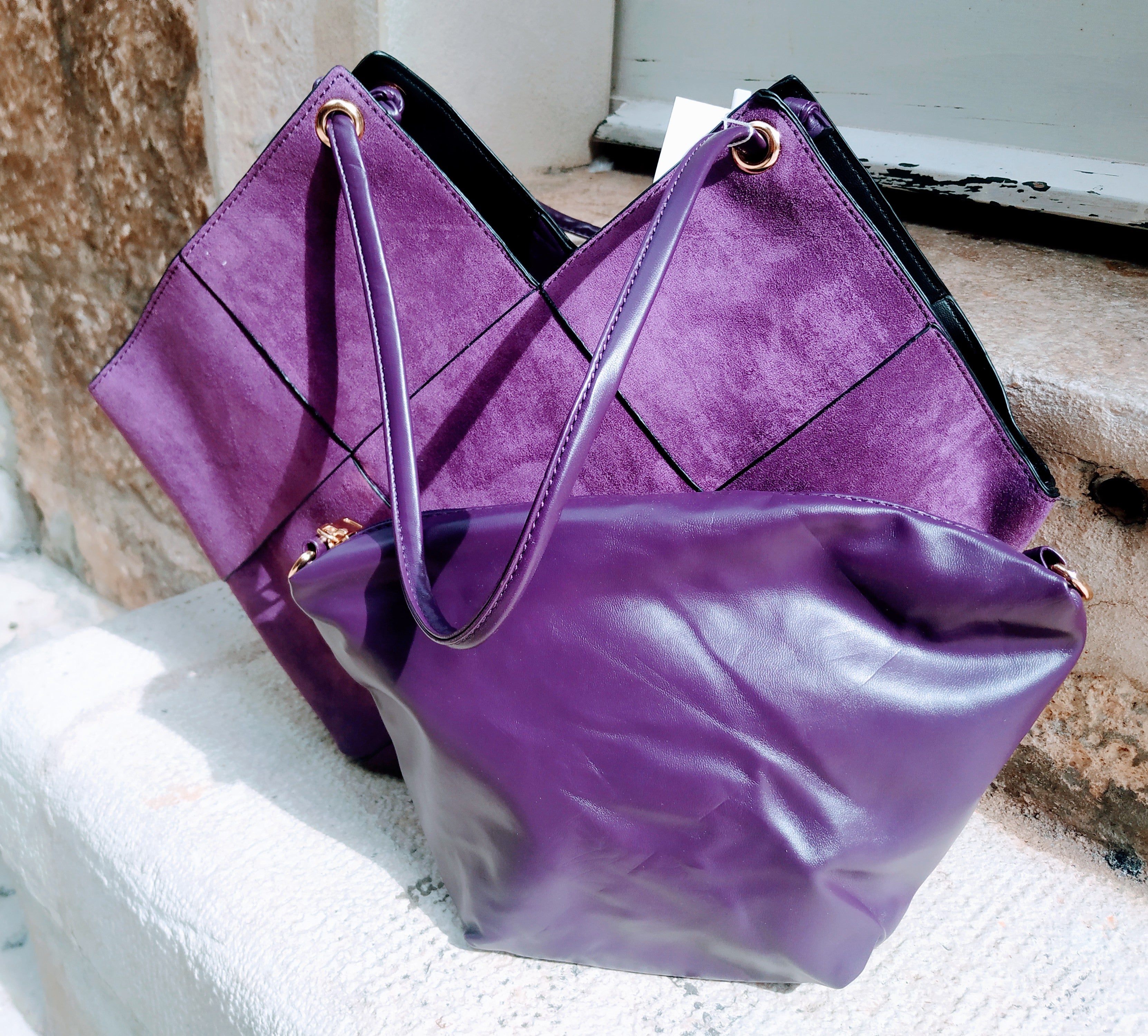 Purple Shoulder Bag