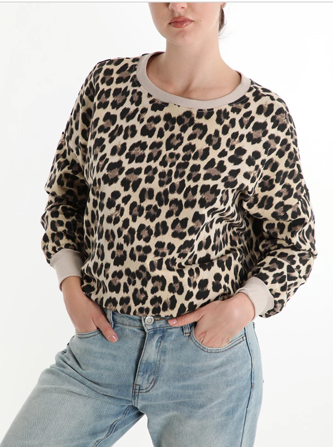 Animal Print Women's Top