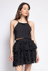 Funky Black Mini Skirt